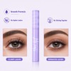 Lengthening & Curling Mascara|Tapered Cone Fiber Brush Creates Lash Extension