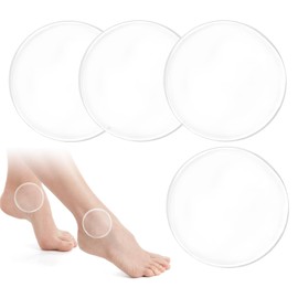 SYHSYC Pack of 4 Ankle Protection Pads, Ankle Gel Pad and Pads for Ice Skating, Relieves Pressure, Improves Blood Circulation for Ice Skating, Hockey (Round) Scooters, Inline Hiking, Riding, Ski Boots