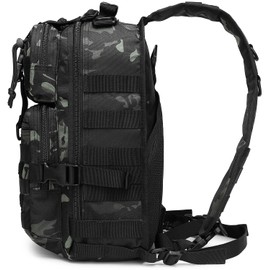 ATBP Tactical Sling Backpack Bag Military Shoulder Bag Pack for Men EDC Molle Crossbody Bag 15L