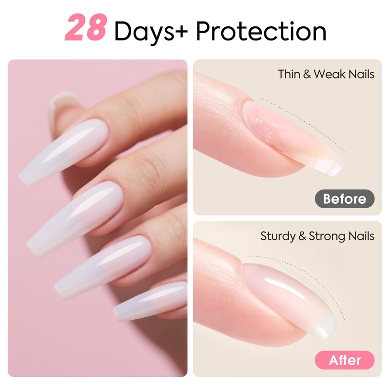 CANNI Quick Builder Gel for Nails â€“ 9ML Clear Soak-Off