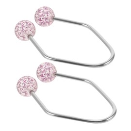 OATIPHO 2Pcs Stainless Steel Dimple Maker Facial Tool for Cheeks Dimple Trainer for Men Women Easy to Use Exerciser with Pearl Design