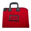 Cardinal bag supplies Fire Resistant Security Money Bag with Lock, 15 x 11 Inch (Red)
