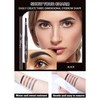 Berinist Waterproof Eyebrow Pencils for Women, 6Pcs Double-ended Black Eye