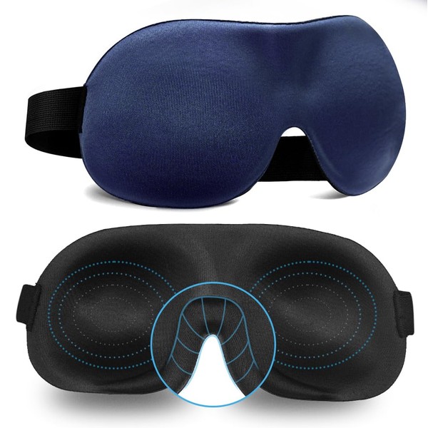 AMAZKER AMAZKER Sleep Mask Invisible Alar Deep Orbit 3D Eye