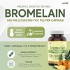 Herba Herba Bromelain Supplement 600mg C 180 Capsules | 2,400