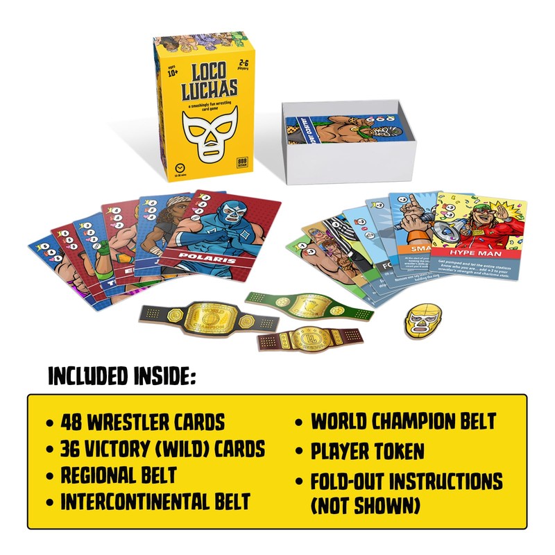 Loco Luchas Card Game