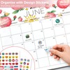 BGTCARDS Delightful Magnetic Fridge Calendar 2026-2027, Now to Dec.2027