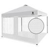 MordenApe Mesh Sidewall for 10x10 Pop Up Canopy - Straight