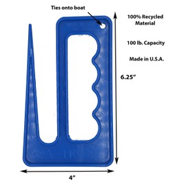 APSI Store DaHook Fish Holder Handle Grabber Gripper and Stringer (Blue)