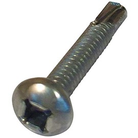 Self-Drilling Screw Premium Screw Pot [For Iron Plate] Stainless Steel SUS410 PSN416 (Nominal Diameter d) 0.16 inches (4 mm) x (Length L) 0.63 inches (16 mm) (Quantity: 67 pieces) 45857292