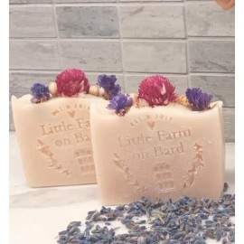 Homemade Organic Natural Handmade goats milk cold process Soap 4oz unscented