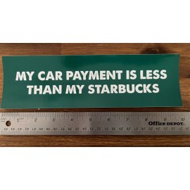 sticker tiger FUNNY BUMPER STICKER DECAL FOR CARS TRUCKS COFFEE VINYL STARBUCKS Gen-Z