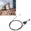 Excavator Manual Throttle Cable Controller 4m Stainless Steel Throttle Motor
