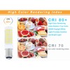 BA15D Led Bulbs 6W Dimmable 120V,B15 Double Contact Bayonet Base,Daylight