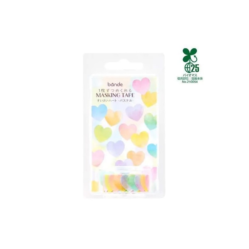 bande One at a Time Masking Tape - Sweet Hearts