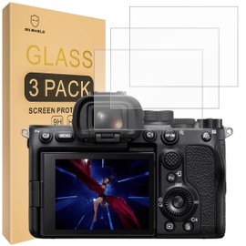 Mr.Shield Screen Protector compatible with Sony Alpha A7S III A7SIII 7S III Camera [Tempered Glass] [3-PACK] [Japan Glass with 9H Hardness]