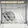 Over the Sink Colander - 6QT Strainers and Colanders -
