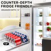 Simple Houseware Soda Can Organizer and Dispenser for Refrigerator /