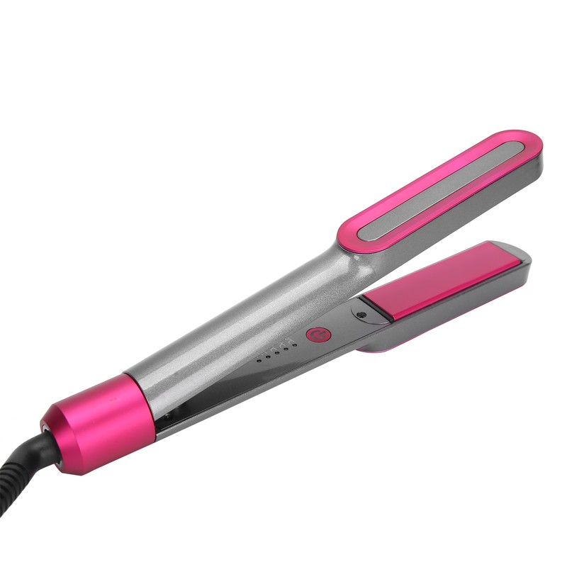 Hair Curler Straightener Dual Use Ceramic Barrel Adjustable Temperature Hairstyling