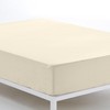 Bajera ajustable color crema - Cama de 90 (alto 28