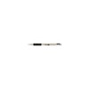 F-301® Retractable Ballpoint Pen, 0.7mm Fine Point, Stainless Steel, Black