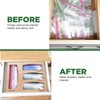 Ziplock bag organizer. Food bag storage. Wood Station. Wooden Nest.