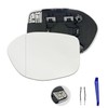 Ouchebang Driver Left Side Heated Mirror Glass Replacement for 2014,2015,2016,2017