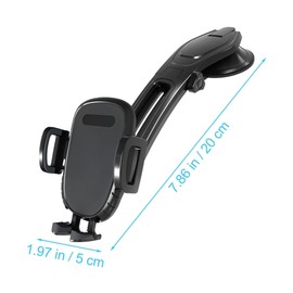 Mipcase Suction Car Phone Holder Rotatable Cell Phone Stand Fashionable Hands Mount for Secure Navigation Vehicle Compatible with Smartphones