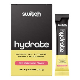 Switch Nutrition Hydrate Electrolytes - Kiwi Watermelon, 20 Sachets