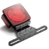 Trailer License Plate Holder Aluminum Heavy-Duty Bracket Holder Trailer License