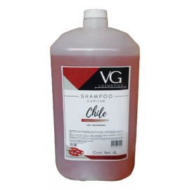 VG COSMETIS Shampoo D Chile Uso Profesional Esteticas,salones Belleza 4l