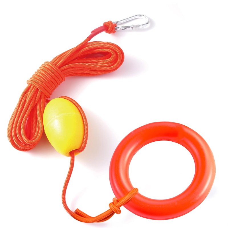 64ft Heavy Duty Floating Boat Rope with Buoy Float -