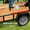 VEVOR Trailer Tailgate Lift Assist, Max 180 lbs Load Capacity,