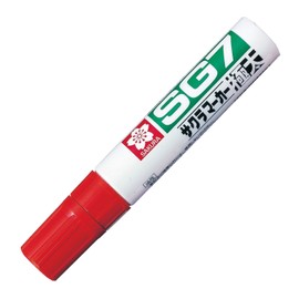 サクラクレパス 油性ペン SG7 極太 JGK#19 赤