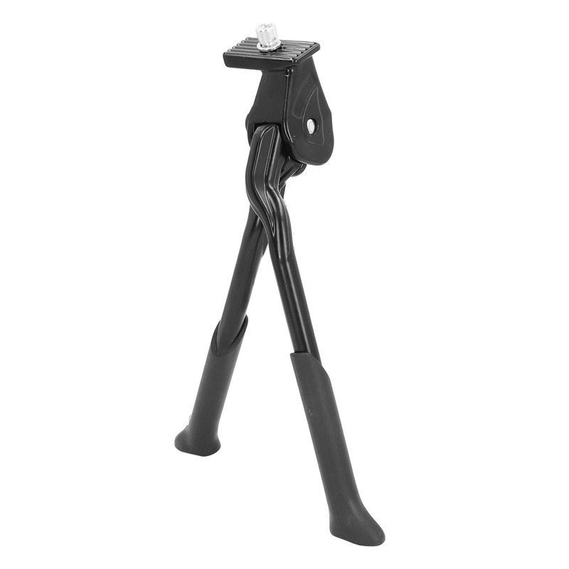 POENVFPO Bicycle Stand, Adjustable Double Leg Aluminium Alloy Bicycle Stand