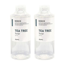 A'PIEU 어퓨 난코 티트리 토너 210ml+210ml Apieu Nanko Tea Tree Toner 210ml + 210ml