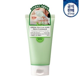해피바스 녹차클레이 모공 팩클렌저 150G Happy Bath Green Tea Clay Pore Pack Cleanser 150G