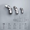 BESTU Universal Joint Insertion Angle 1/4" 3/8" 1/2" (6.35mm 9.5mm
