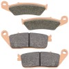 Caltric Front And Rear Brake Pads for Honda VT1100C2 Shadow