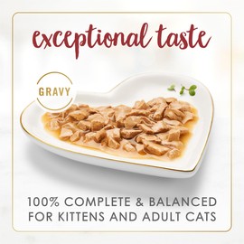 Fancy Feast Purina Fancy Feast Gravy Lovers Beef Feast Grilled Gourmet Cat Food in Wet Cat Food Gravy - (Pack of 24) 3 oz. Cans