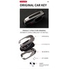 ontto Key Fob Cove Compatible with Maserati Quattroporte Ghibli 2013-up