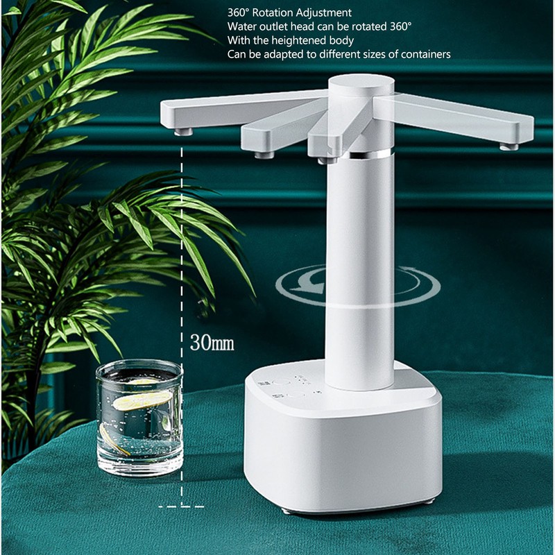 Electric Water Bottle Dispenser USB Charging Universal Automatic Drinking Water