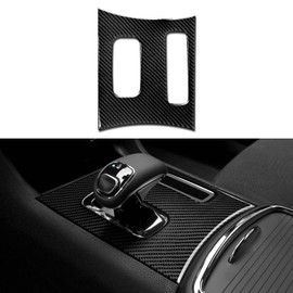 BRMYL Car Carbon Fiber Gear Shift Panel Decals for 2011 2012 2013 2014 Dodge Charger Accessories Carbon Fiber Interior Stickers