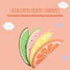 4Pcs Cute Colorful Fruit Wood Ruler Helpful Wooden Measuring Straight