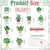 Qilery 50 Pcs Plant Bulletin Board Decoration Plant Kindness Grow