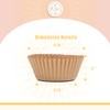 qiqee 300 Count Jumbo Cupcake Liners Natural Muffin Liners Food