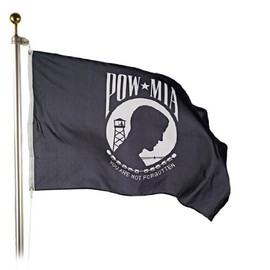 POW-MIA Flag 2X3 Foot Endura-Poly Single Reverse