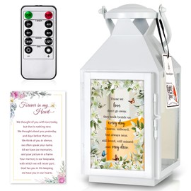 HN HAIINAA Memorial Lantern - Bereavement Sympathy Gifts for Loss of Loved One Memorial Gifts for Loss of Mother Father Grandpa Grandma Remembrance Gifts