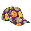 LVGOOKI Cute Easter Bunny Flat Bill Hat Men Women Baseball