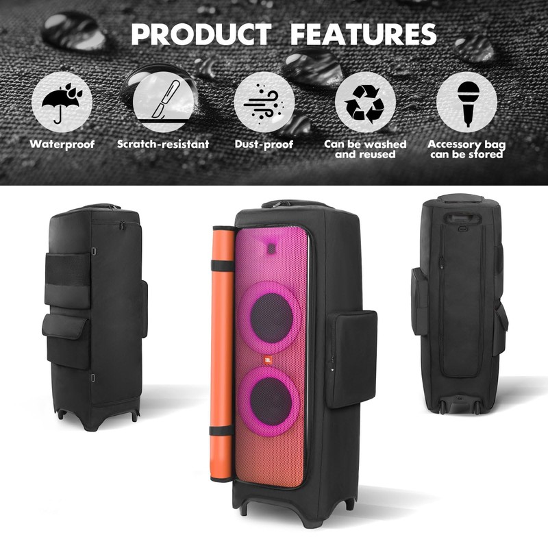 Protective Cover for JBL PartyBox 1000 Speaker Double-Layer Shield, Speaker